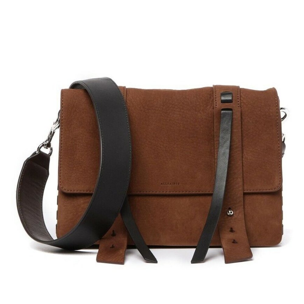 ALLSAINTS Fix Box Leather Bag